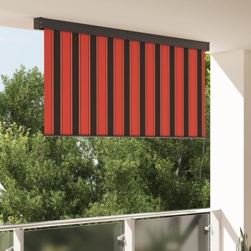 Utomhus Rullgardin - 220x250 cm i orange och brunt