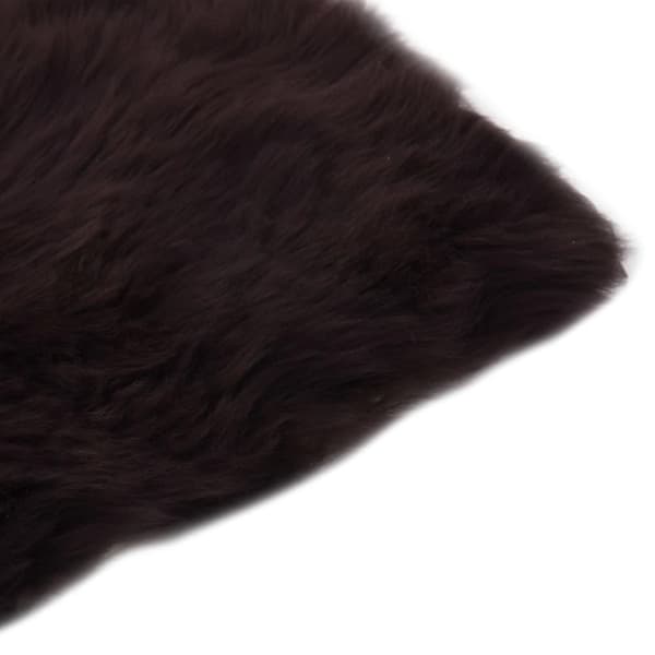 vidaXL Tuolinpehmusteet 2 kpl ruskea 40x40 cm aito lampaannahka