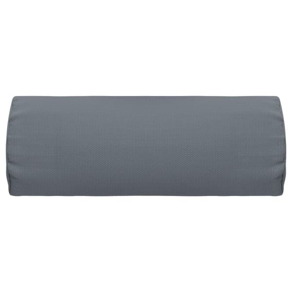 vidaXL nakkestøtte til havestol 40x7,5x15 cm textilene grå