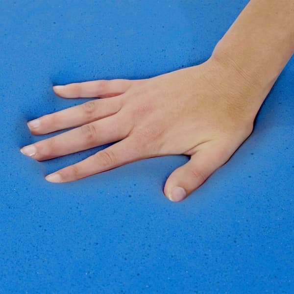 vidaXL Bäddmadrass 90x200 cm viskoelastiskt minnesskum 6 cm