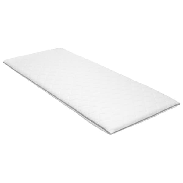 vidaXL Bäddmadrass 90x200 cm viskoelastiskt minnesskum 6 cm