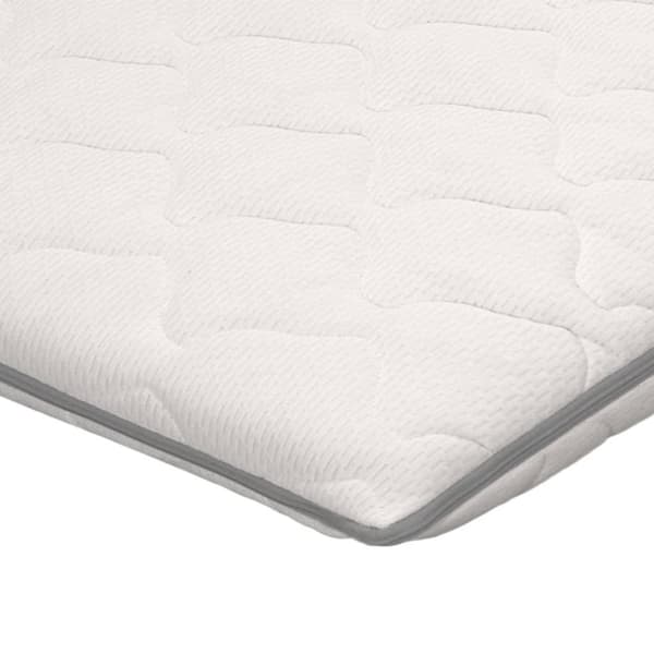 vidaXL Bäddmadrass 90x200 cm viskoelastiskt minnesskum 6 cm