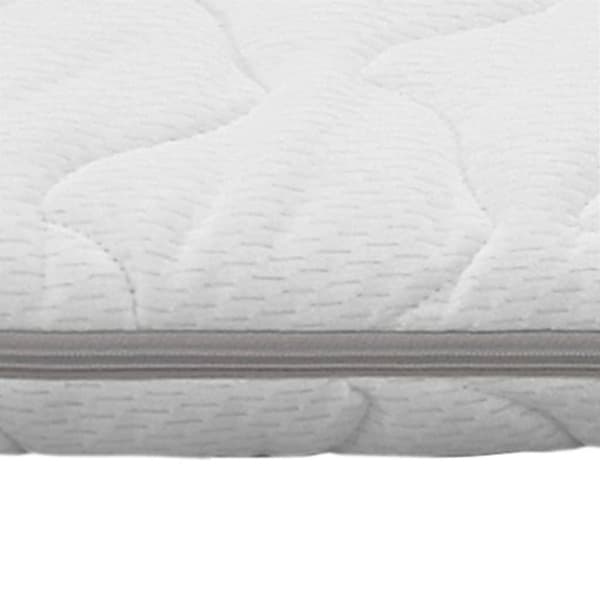 vidaXL Bäddmadrass 90x200 cm viskoelastiskt minnesskum 6 cm