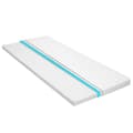 Miniatyrbillede 1 af 8: vidaXL 282768  Mattress Topper 80x200 cm Cold Foam Egg Profile 6 cm