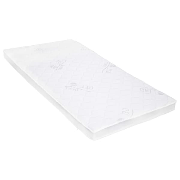 vidaXL Bäddmadrass 80x200 cm gelskum 7 cm