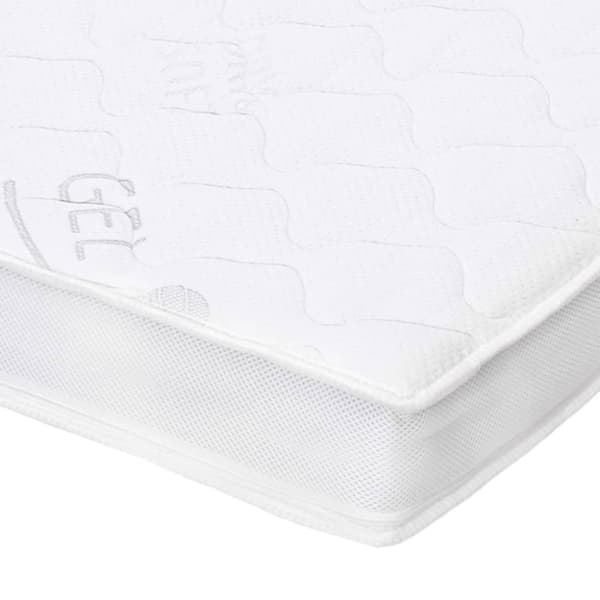 vidaXL Bäddmadrass 80x200 cm gelskum 7 cm