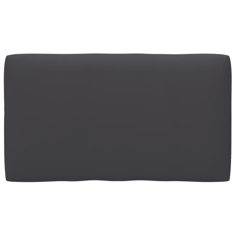 vidaXL Dyna till pallsoffa antracit 70x40x10 cm