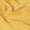 Miniatyrbillede 3 af 5: vidaXL plaid 220 x 250 cm bomuld sennepsgul