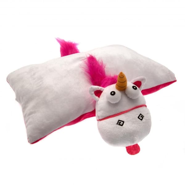 Despicable Me Official Fluffy Unicorn Folding Cushion
