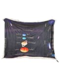 Miniatyrbild 1 av 2: Plush Filt Pläd Galaxy och Universum ca 145 cm x ca 180 cm