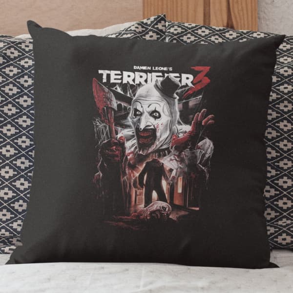 Terrifier 3 kuddfodral 50x50 cm