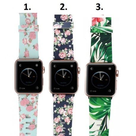 Apple Watch 42/44/45/49 mm stilfuldt armbånd Juicy