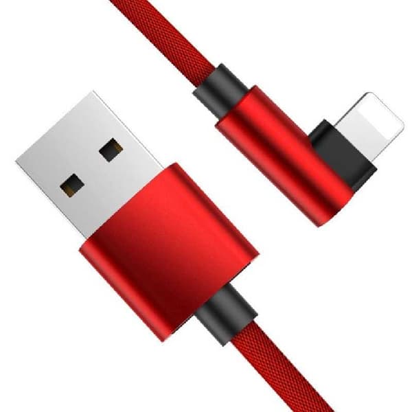 3m Holdbart Flettet Metallisk Lightning Kabel Quick Charge 3.0