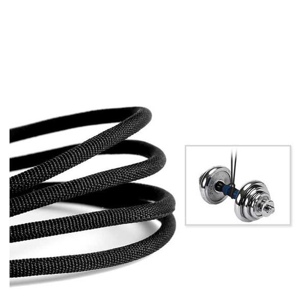 3m Slitstark Flätad Metallic Lightning Kabel Quick Charge 3.0