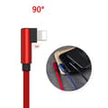 Miniatyrbillede 5 af 11: 3m Holdbart Flettet Metallisk Lightning Kabel Quick Charge 3.0