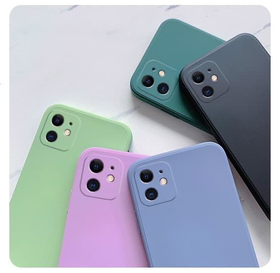 iPhone 12 Mini -kuori - mikrokuituinen silikoni
