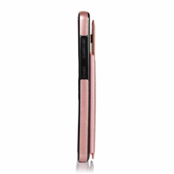 Samsung S20 FE Iskunkestävä kotelo, 3-taskuinen Flippr Rose Gold