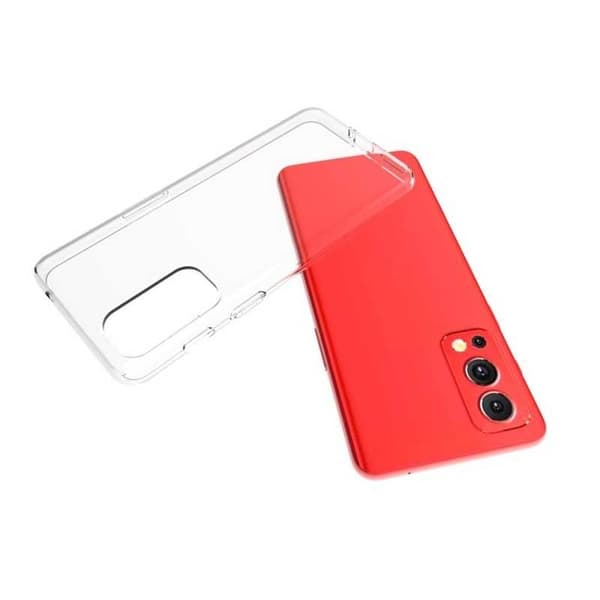 OnePlus Nord 2 5G Stöttåligt Genomskinligt Skal Simple