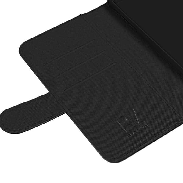 iPhone X/XS Plånboksfodral Magnet Rvelon - Svart