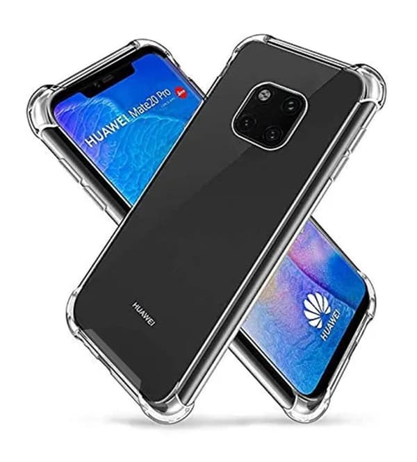 Stöttåligt Mobilskal Huawei Mate 20 Pro - Transparent