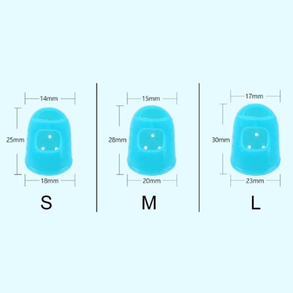 5-Pak - Guitar Fingerskøddere - Beskytter Fingre