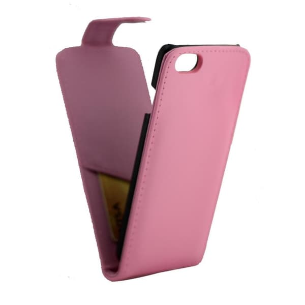 iPhone 7/8 Plus - Flipfodral med Kortfack - Rosa