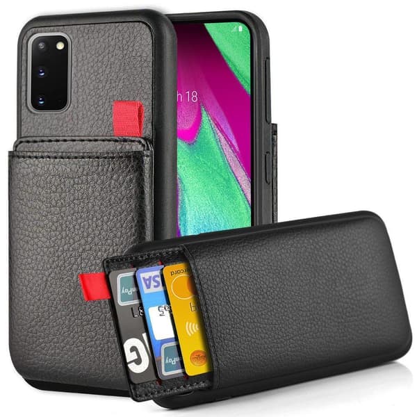 Samsung Galaxy S21 Plus - Deksel / Mobildeksel med Skjult Kortlomme / Kortholder