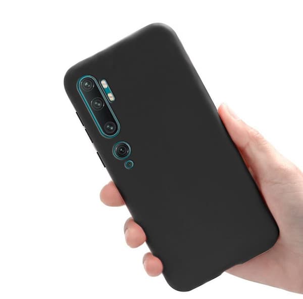 Xiaomi Mi Note 10/10 Pro - Kuoret/Suojakuori - Kevyt & Ohut Musta