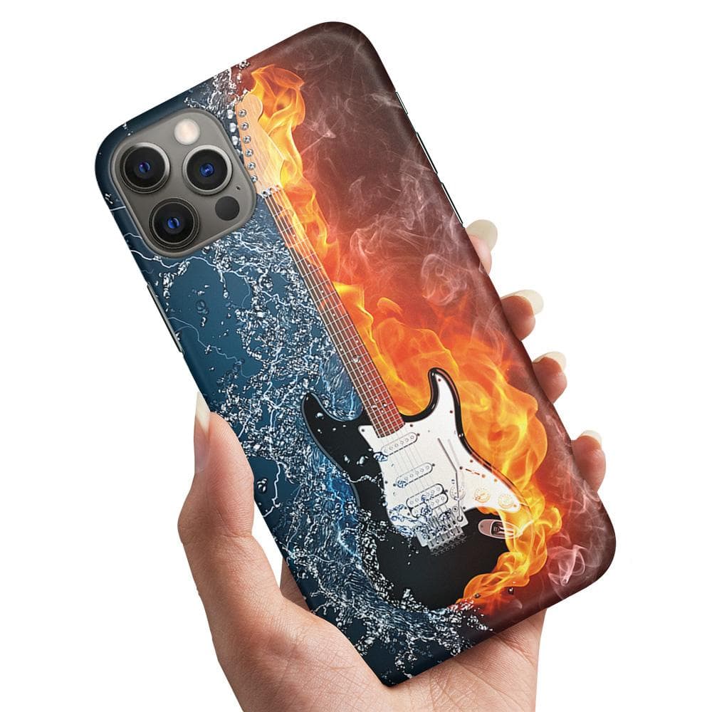 iPhone 13 Mini - Skal / Mobilskal Vatten & Eld Gitarr
