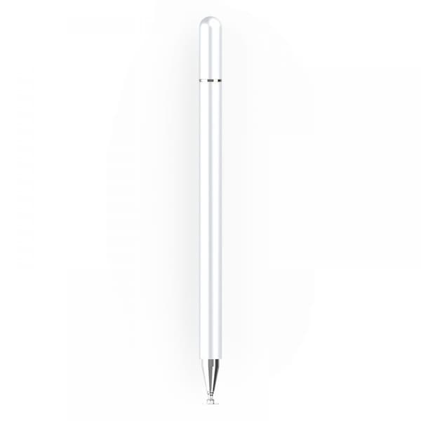 Tech-Protect Charm Stylus Touch Penna Vit/Silver
