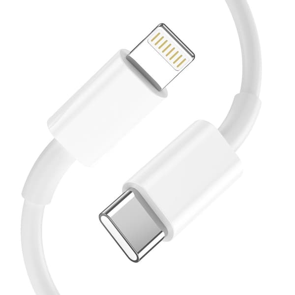 Tech-Protect 20W Väggladdare PD Inkl. USB-C - Lightning Kabel Vit