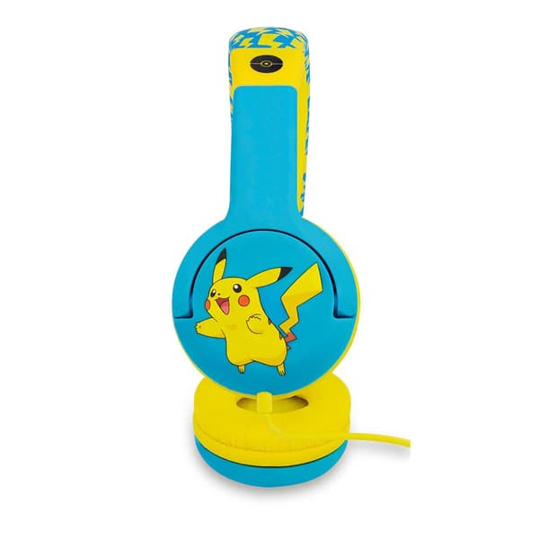 Pokemon Hörlur För Barn Junior On-Ear Pikachu