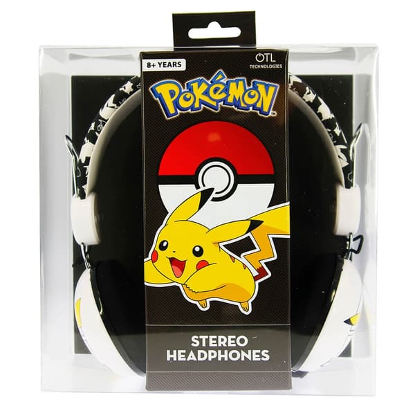 Pokemon Hörlur Dome Tween On-Ear 90dB Japansk Pikachu