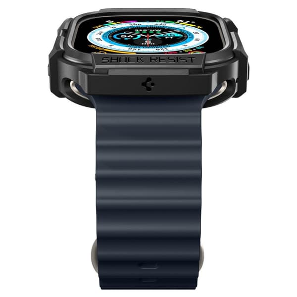 Spigen Apple Watch Ultra 49 mm Skal Rugged Armor Matt Svart
