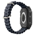 Miniatyrbild 6 av 6: Spigen Apple Watch Ultra 49 mm Skal Rugged Armor Matt Svart