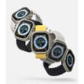 Miniatyrbild 4 av 6: Ringke Apple Watch Ultra 49 mm 2-PACK Skal Slim Titanium Grey/Clear