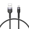 Miniatyrbild 1 av 4: Tech-Protect 25 cm 2.4A MicroUSB UltraBoost Laddkabel Svart