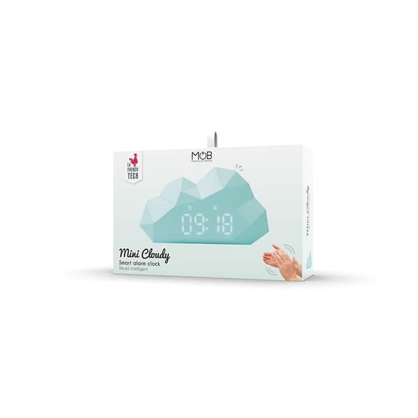 MOB Väckarklocka Mini Cloudy Ljusblå