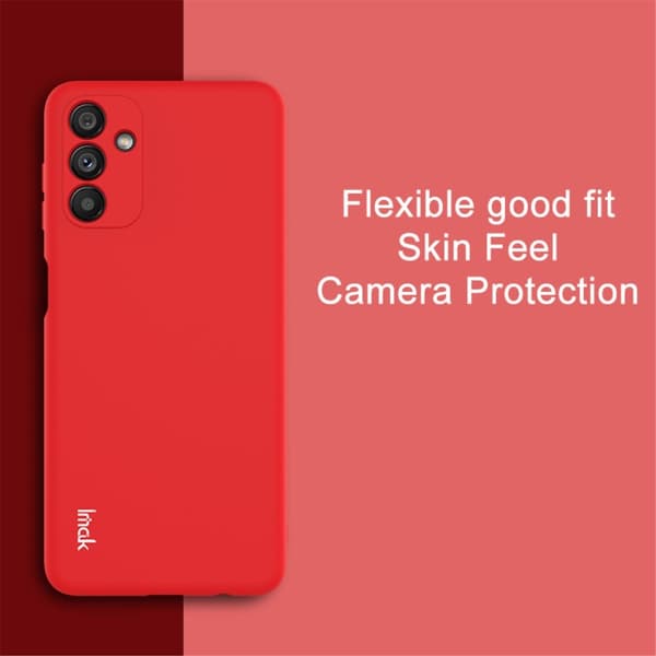 IMAK Samsung Galaxy A04s / A13 5G Skal Skin Touch Röd