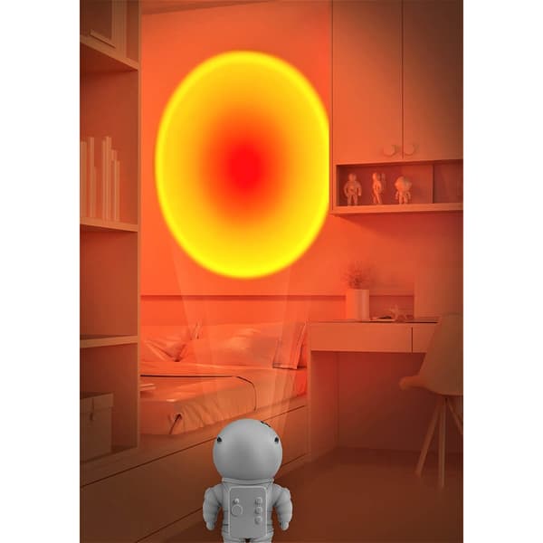 MOB Projektor Astrolight Orange Sunset Vit