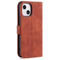 Miniatyrbild 3 av 6: AZNS iPhone 14 Plus Fodral Skin Touch Brun