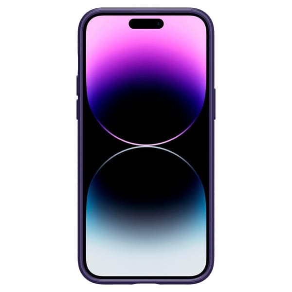 Spigen iPhone 14 Pro Skal Liquid Air Deep Purple