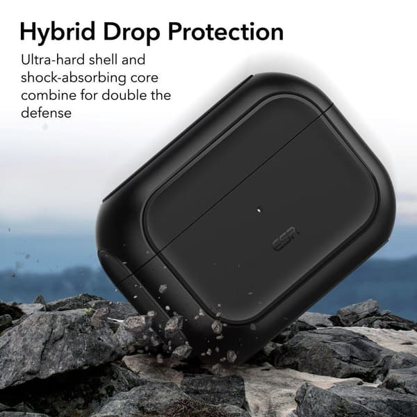 ESR AirPods Pro 1/2 Fodral Orbit MagSafe HaloLock Svart