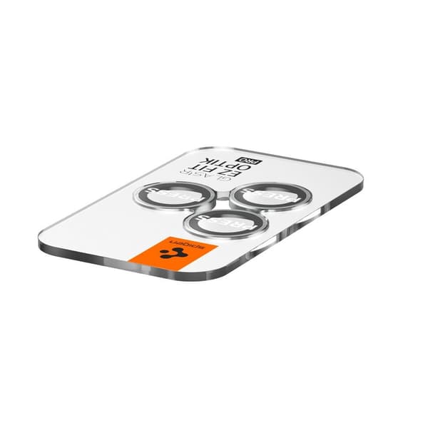 Spigen iPhone 14 Pro / 14 Pro Max 2-PACK Optik.tR "Ez Fit" Linsskydd