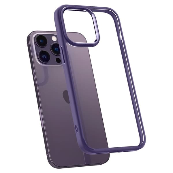 Spigen iPhone 14 Pro Max Skal Ultra Hybrid Deep Purple