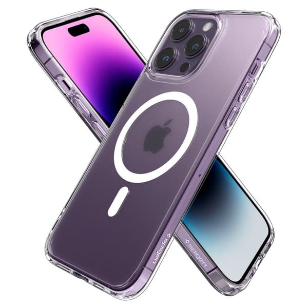 Spigen iPhone 14 Pro Max Skal Ultra Hybrid Mag MagSafe Frost Clear