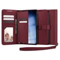 Miniatyrbild 1 av 6: Spigen Galaxy S23 Plus Fodral Wallet 'S' Plus Burgundy