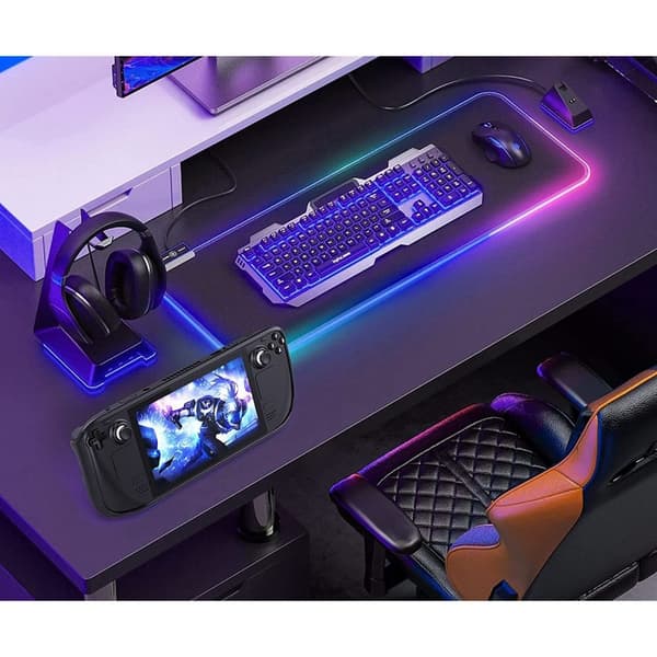 Tech-Protect Steam Deck / OLED Skal Defense Svart/Transparent