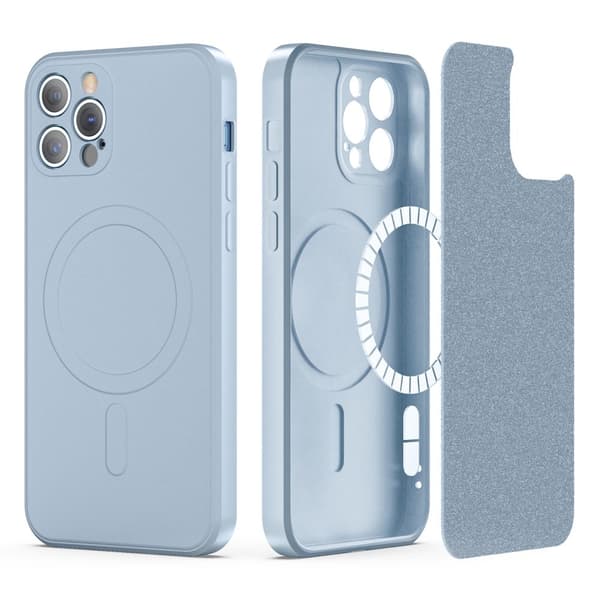 Tech-Protect iPhone 12 Pro Max Skal Icon MagSafe Sky Blue
