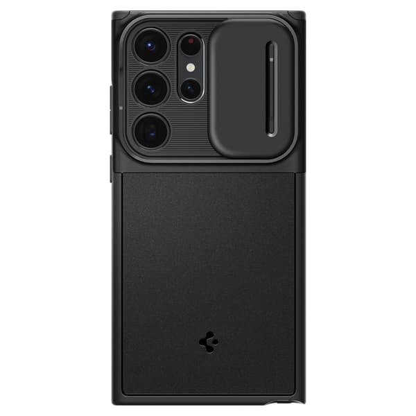 Spigen Galaxy S23 Ultra Skal Optik Armor Svart